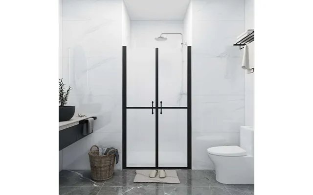 Brusedør 73-76 X190 Cm Sikkerhedsglas Matteret