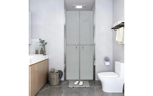 Brusedør 91x190 Cm Matteret Sikkerhedsglas