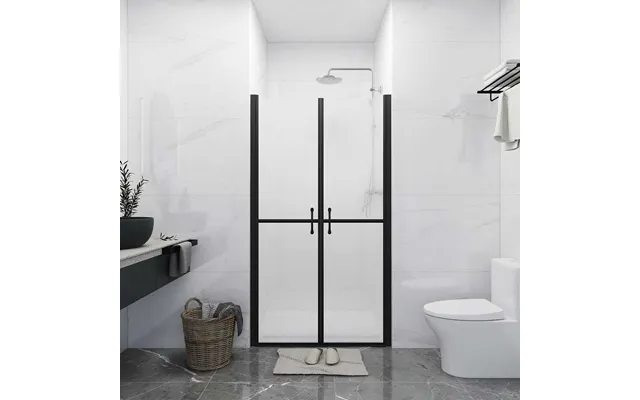 Brusedør 98-101 X190 Cm Sikkerhedsglas Matteret