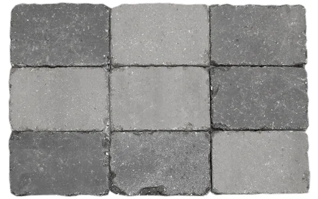 Gråmix Slotsbrosten M Slået Kant 14x21x6 -