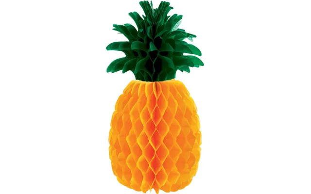 Ananas Honeycomb Borddekoration 29,2 Cm.