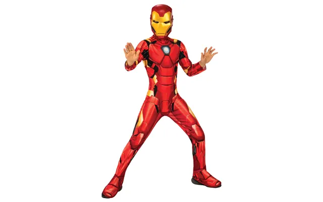 Avengers Iron Man Børnekostume-str. 5-6 År
