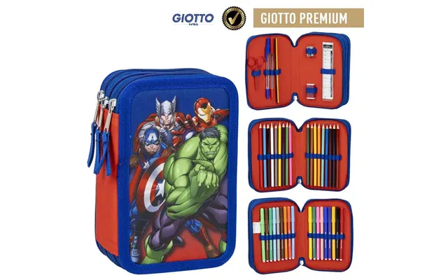 Avengers Penalhus 3 Rum Med Indhold