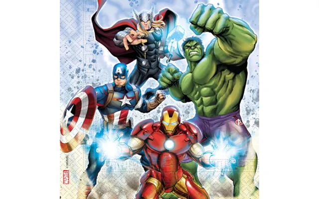 Avengers Servietter 20 Stk.