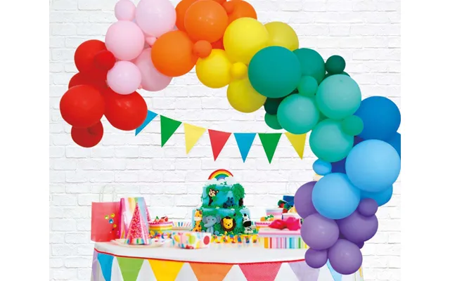 Ballonbue Deco Set - Regnbue