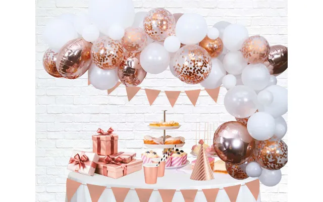 Ballonbue Deco Set - Rose Gold