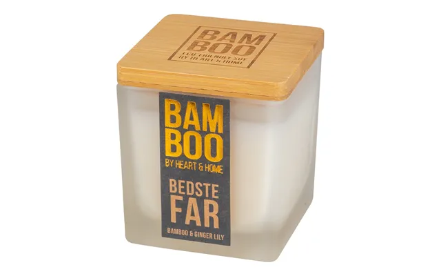 Bamboo Duftlys Bedste Far