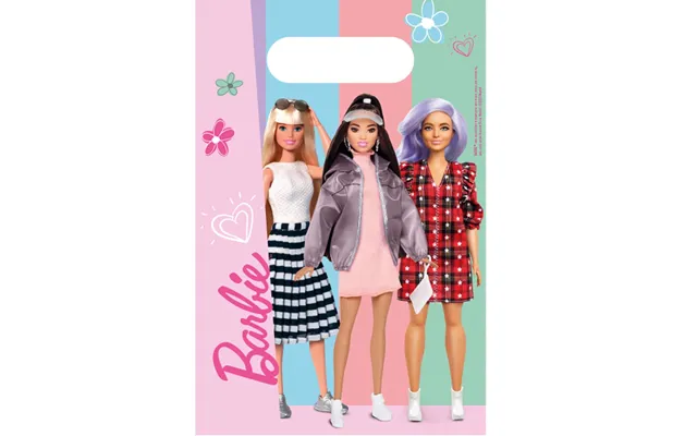 Barbie Slikposer 8 Stk. - Sweet Life