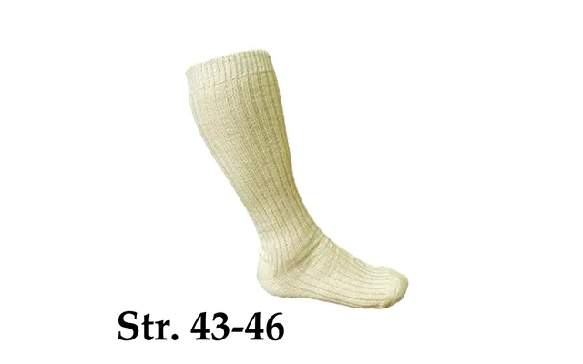 Beige Herre Knæstrømper Str. 43-46