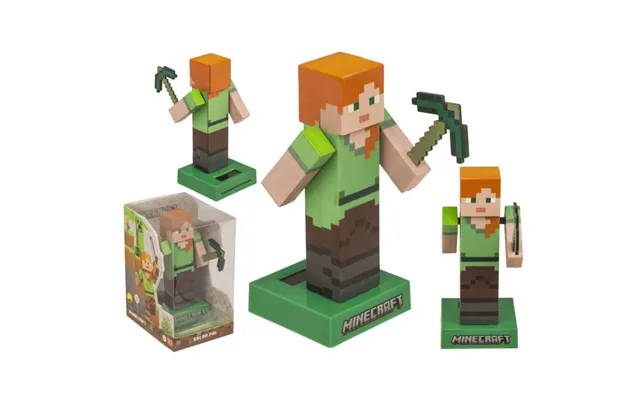 Bevægelig Minecraft Figur - Alex