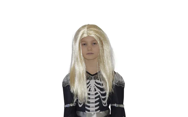 Blond Langhåret Børneparyk