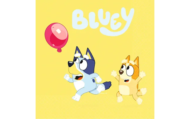 Bluey Servietter 16 Stk.