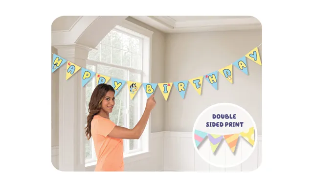 Bluey Vimpelbanner 4,5 M.