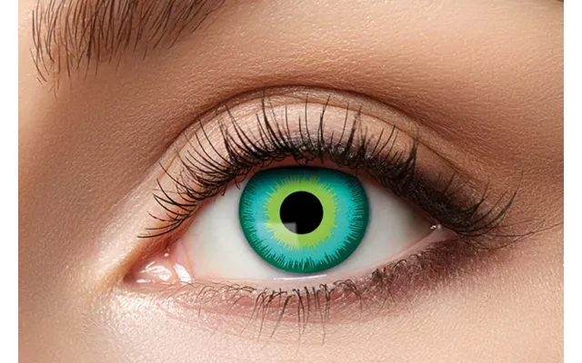Farvede Kontaktlinser - Magic Green Eye