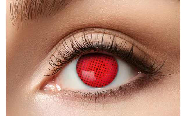 Farvede Kontaktlinser - Red Screen
