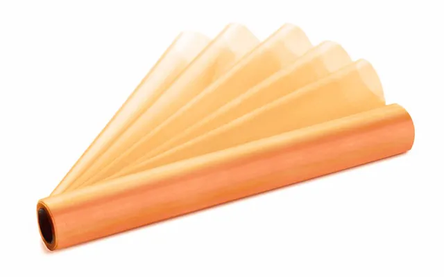 Ferskenfarvet Organza Bordløber 0,36 X 9 M.