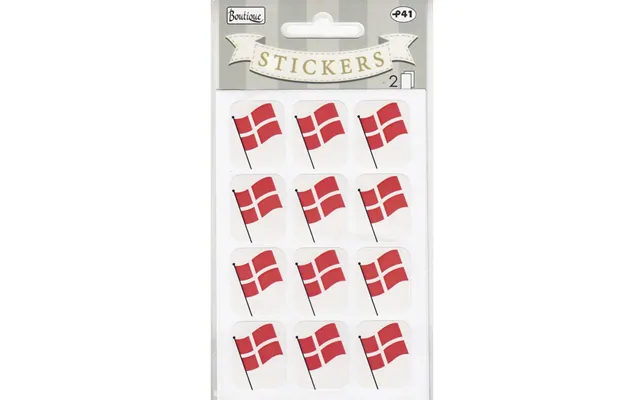 Flagstickers Flag På Pind 24 Stk.