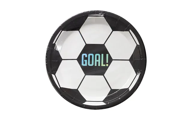 Fodbold Paptallerkner 8 Stk.