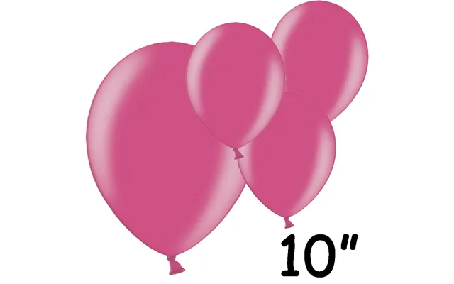 Fuchsia Balloner 10 - 100 Stk.