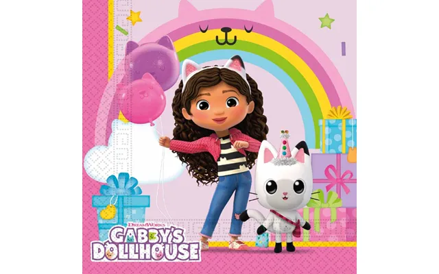 Gabby S Dollhouse Servietter 20 Stk.