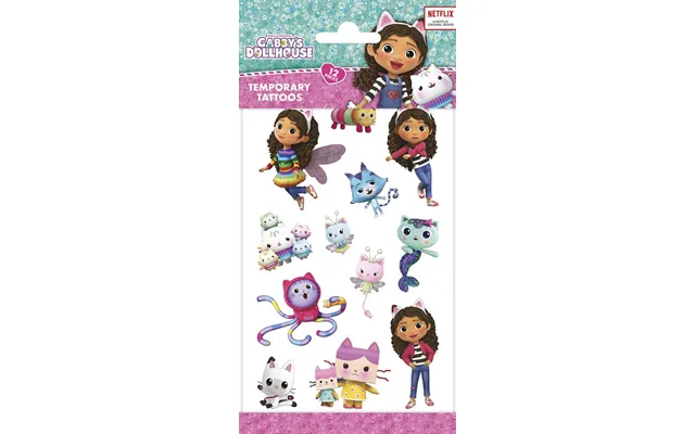 Gabby's Dollhouse Tatoveringer 12 Stk.