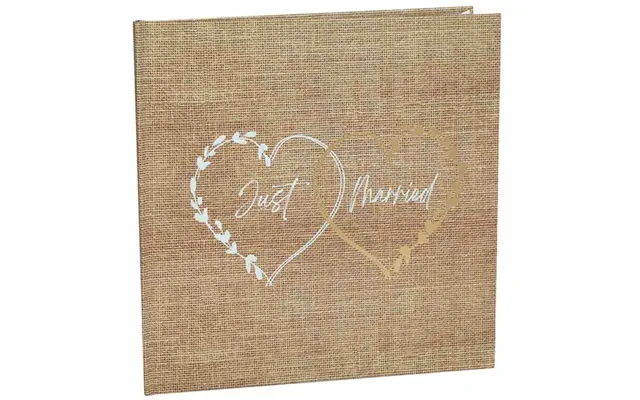 Gæstebog Bryllup -just Married
