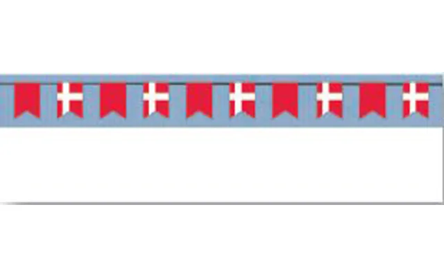 Glaskort Bordkort 10 Stk. Flag På Snor