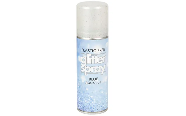 Glitter Spray Til Hår & Krop 100 Ml. - Glitter Blå