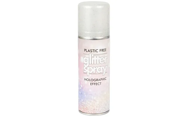 Glitter Spray Til Hår & Krop 100 Ml. - Glitter Holographic