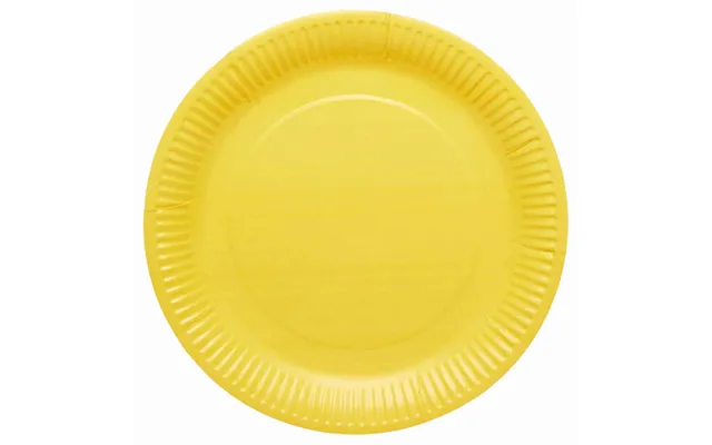 Gule Paptallerkner 8 Stk. - Buttercup