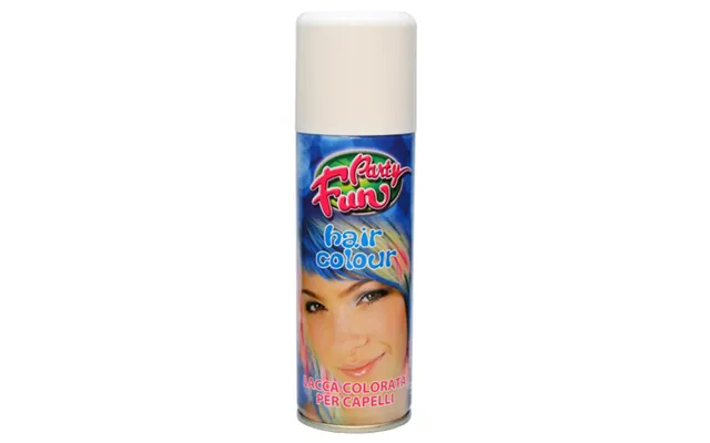 Hårspray Farve 125 Ml. - Hvid