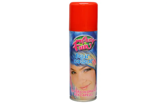 Hårspray Farve 125 Ml. - Rød