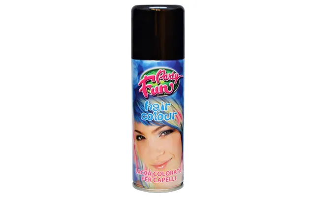 Hårspray Farve 125 Ml. - Sort