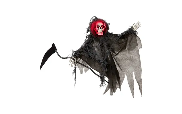 Hængende Halloween Skelet Med Lys 48 Cm.