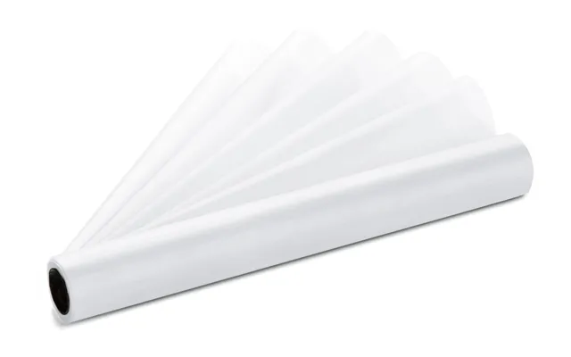 Hvid Organza Bordløber 0,36 X 9 M.