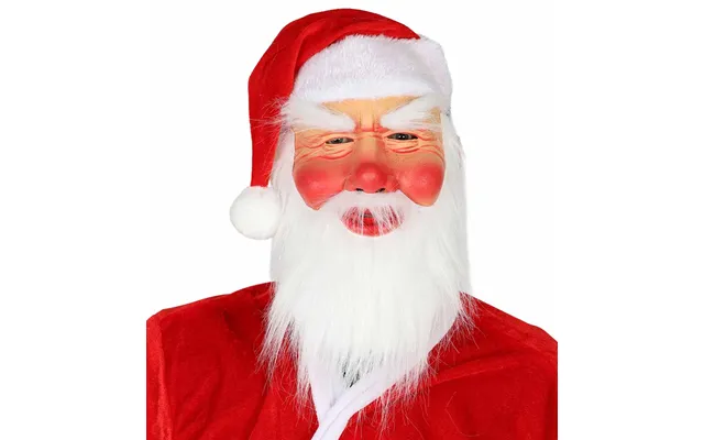 Julemandsmaske I Latex