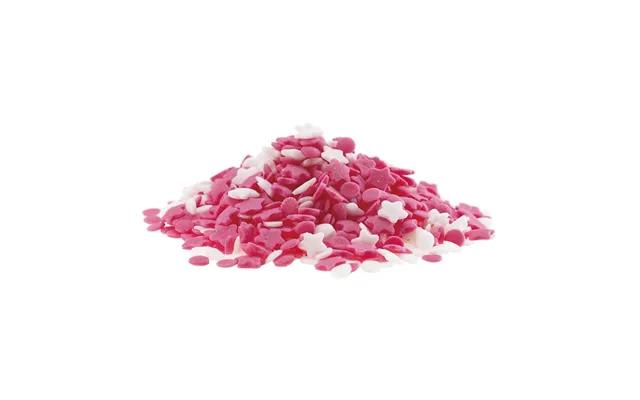 Kagekrymmel 100g. - Lyserød Og Hvid