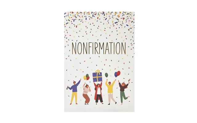 Kort Til Nonfirmation - Konfetti