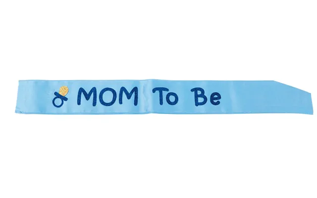 Lyseblåt Mom To Be Skærf