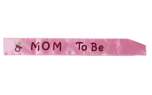 Lyserødt Mom To Be Skærf