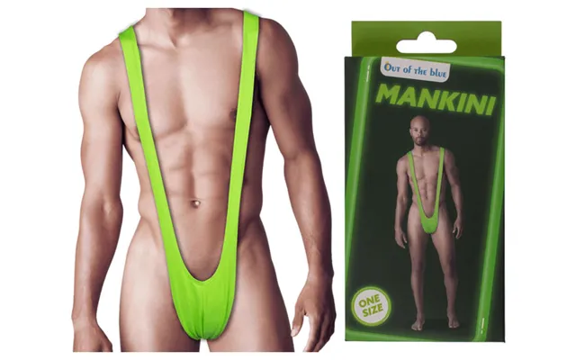 Mankini - Borat Neongrøn