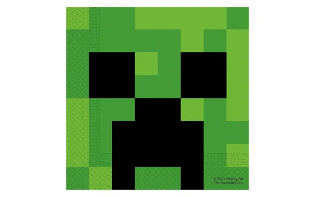 Minecraft Servietter 20 Stk.