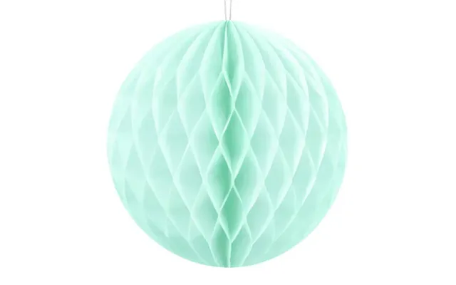 Mint Honeycomb Kugle Ø20 Cm.