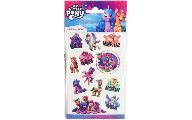My Little Pony Tatoveringer 12 Stk.