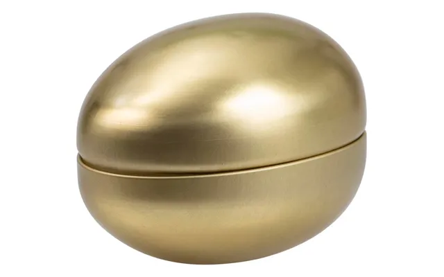 Påskeæg I Guld - 15 X 11 Cm.