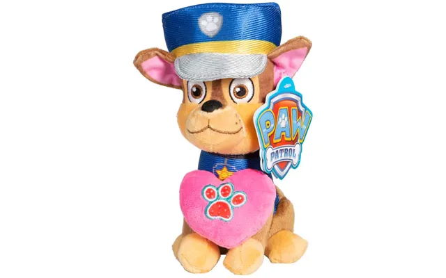 Paw Patrol Chase Bamse 20 Cm.