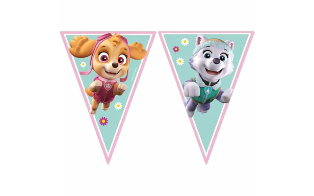 Paw Patrol Vimpel Banner 2,3 M. - Skye Og Everest