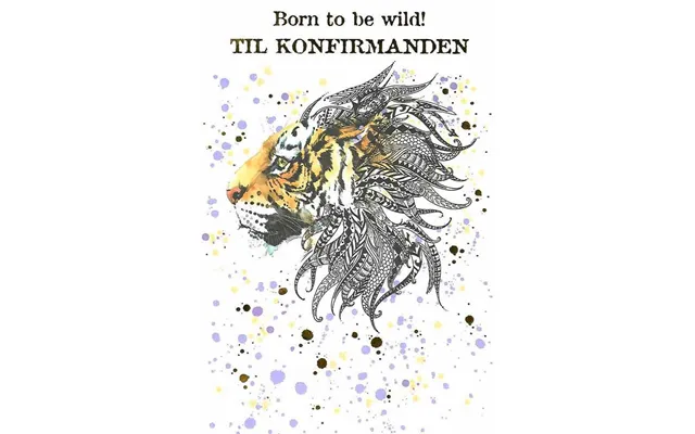 Penge Telegram Til Konfirmation - Tiger