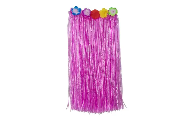 Pink Hawaii Hula Skørt 60 Cm.