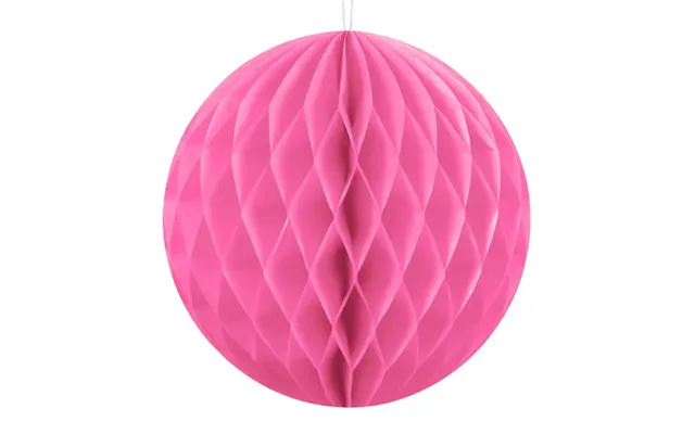 Pink Honeycomb Kugle Ø20 Cm.